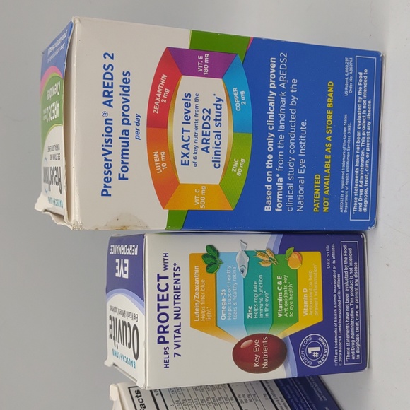 Bausch & Lomb Bath & Body Bausch Lomb Eye Bundle Lot Ocuvite